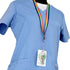 Specialist ID 2 Pack Rainbow Lanyard with Breakaway, Cute Neck Strap Keychain for Badge Holder and Keys