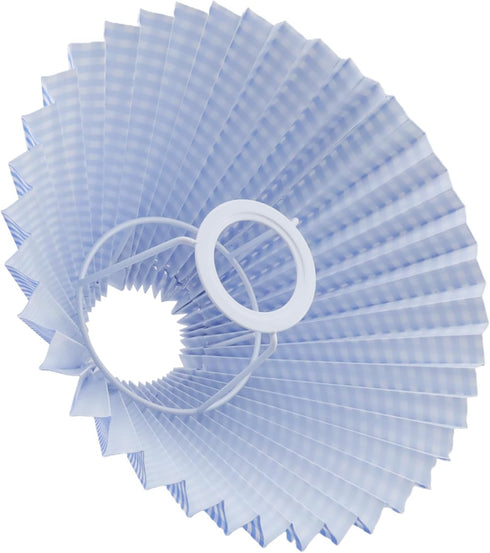 E26/E27, KUMGROT Mini Pleated Lamp Shade for Small Scalloped Lamp Shade Replacement for Tiny Table Bedside Lamps Night