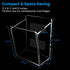 8+ Acrylic Whiteboard Marker Holder, Magnetic or Adhesive Mount Marker Organizer for Fridge, Classroom and Office