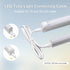 DiCUNO T5 T8 Tube Light Extension Cords 4.9FT, Female to Female 3 Pin LED Tube Connector Cable
