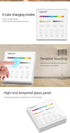 B4 4-Zone 3V,Only Bulb,Spotlight,Downlight,Flood FUT037 FUT038 LGIDTECH Wall-Mounted Smart Panel Controller DC Work