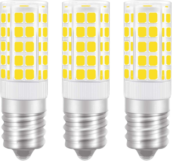 hekmazon Led Microwave Light Bulbs Under Hood E17 Base 3.8W 40W Halogen Equivalent