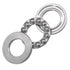 1pcs S51102 Thrust Ball Bearing, 15mm Bore x 28mm OD x 9mm Thick Stainless Steel with Washers for Industrial Use