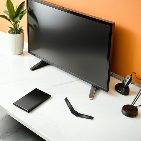 Garneck Anti-Skid Tv Feet Replacement for Screens Stable Television Stand Legs with Vibration Reduction and Non-Slip