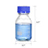 Yopay 10 Pack Media Storage Bottles with GL45 Blue Screw Cap, 250ml Reusable Glass Bottle for Labs or Home Use