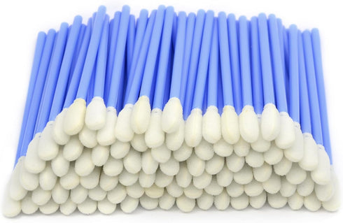 200 Pcs Blue Foam Swab Cleaning Tips, 3.66 Inch Sponge Stick for Inkjet Printer, Camera, Optical Lens Equipment