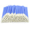 (100 Pcs) 3.66 inch Foam Swab Cleaning Swab for Inkjet Printer Print Head, Camera Optical Lens (Blue)
