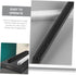 2pcs Kisangel Side Mount Drawer Slides with Wheels for Cabinet Wardrobe Bedside Dresser Track Guide Replacement Parts
