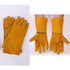 Yellow Leather Welding Gloves, 33cm/13inch for Safety and Protection