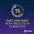 BinaxNOW COVID-19 Antigen Self Test, 1 Pack with 4 Tests, Easy to Use at Home