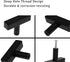 6 Pack Square T Bar Single Hole Knobs, Kitchen Cabinet Knobs, Cabinet Pull Drawer Handles Stainless Steel Modern