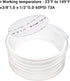 3/8’’ ID × 1/2’’ OD - 25 ft Clear Plastic Vinyl Tubing, Flexible PVC Hose for Water, Air, Oil Transfer