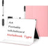 Mini Whiteboard 12"x9" Dry Erase Small White Board, Portable Foldable Desk Holder for Office, Home, Travel, School