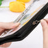 Standard 6-Ring Glitter Zipper Soft PVC Notebook Cover for A6 Ring-Bound Planner (Inner Paper Not Included)