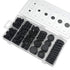 XINGYHENG 170Pcs Rubber Grommet Kit, 7 Sizes Solid Hole Plugs for Plumbing Automotive General Repair