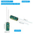PATIKIL 50V 1uF Electrolytic Capacitors, 20Pcs 5x11mm Aluminum High Frequency Capacitors