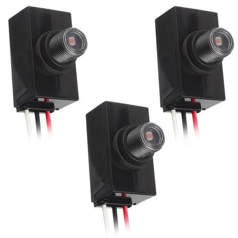 EPLZON Dusk to Dawn Sensor for Outdoor Lighting 120-277V Photoelectric Switch Photocell Light