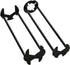 2pcs Multifunctional Sink Wrench, Universal Faucet Tool, 7 Sizes for Tight Spaces, Plumbing Tools for Kitchen Bathroom