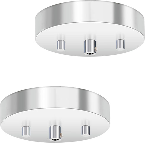 2 Pack 5-1/8 Inches Light Canopy Kit with Heavy Duty Replacement Ceiling