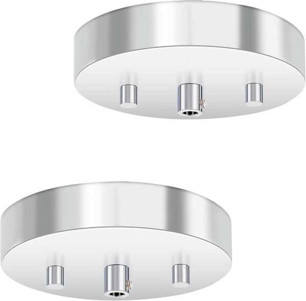 2 Pack 5-1/8 Inches Light Canopy Kit with Heavy Duty Replacement Ceiling