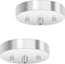 2 Pack 5-1/8 Inches Light Canopy Kit with Heavy Duty Replacement Ceiling