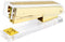 Clear Acrylic Stapler, Elegant Modern Desktop Stapler, Office Accessory for Home, School, or Office (Golden)