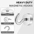 Neosmuk Magnetic Hooks, 30lb Heavy Duty Earth Magnets with Hook, Extra Strong Cruise Hook for Hanging (10 Pack)