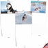 The Best Card Company - 10 Adorable Blank Dog Cards, Assorted Pet Breeds, Boxed Set - Alaskan Huskies AM6827OCB-B1x10