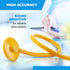 DS-9294 22" Pack 10 PrimaCare Disposable Stethoscope with Sound Sensitive Chestpiece and PVC Tubing, Yellow