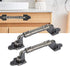 Haofy 2PCS Vintage Style Barn Door Handle, DIY Kit for Wardrobe Drawer Cabinet Hardware