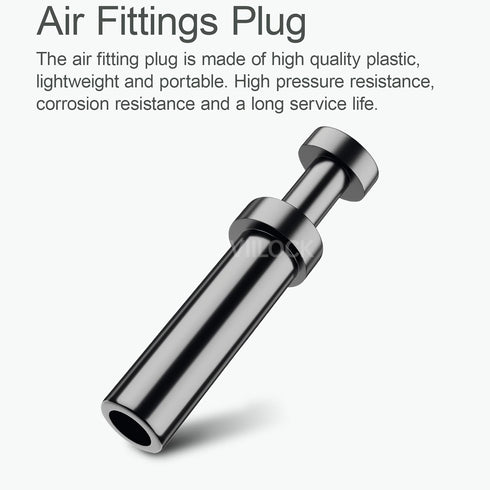20pcs Air Fittings Plug, 6mm OD Pneumatic Push to Connect Fittings Plug PP-6 by VIILOCK