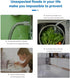 Haozee Pack 3, Zigbee2MQTT Zigbee Water Leak Detector Sensor for Home, of Water Alarm with Battery Operated, Zigbee Hub