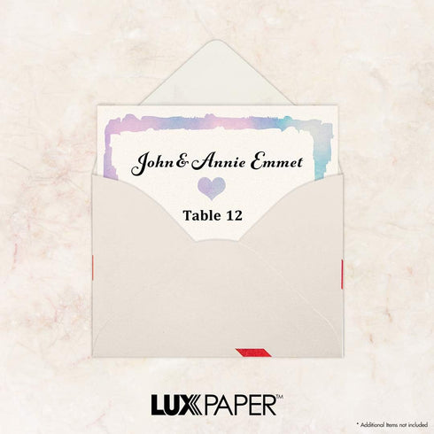 LUXPaper #17 Mini Envelopes, 2 11/16" x 3 11/16", Red Bow, 250 Qty, 70lb. Text