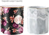 WAVEYU Pen Holder for Desk, Cute Floral Makeup Brush Holder, Durable Ceramic Flower Design Desk Pencil Organizer
