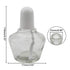 150ml Alcohol Burner Lamp, Glass Lab Bunsen Burners with 5 Replacement Wicks and 3 Funnel
