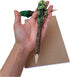Frog Pencil, Wooden Hand Carved Animal, Cute Amphibians, Set of 2 Unique Handmade Pencils
