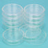 Glass Petri Dishes, Autoclavable Cell Culture Dishes with Clear Lid, 90x20 mm, Pack of 10