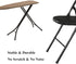 3/4" 16 Pack Furnigear Chair Leg Tips Caps with Felt Chair Leg Floor Protectors for Hardwood Floors Chair Leg Sliders