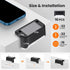 16 Pack (16) Solar Deck Lights, LED Waterproof Outdoor Lights for Stairs, Steps, Fence, Railing, Pathway