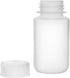 EISCO 12PK Reagent Bottles, 125ml Wide Mouth with Screw Cap, Polypropylene, Translucent