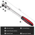 Dual 3/8 and 1/4 Drive Flex Head Ratchet, 72-Tooth 3/8 Ratchet Flex-Head Wrench with Quick-release and Reversible Switch (3/8 and 1/4 Flex-Head) by wanlvkang