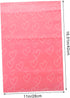 100pcs PartyKindom Self-Sealing Disposal Bags Tear-Resistant Menstrual Envelopes for Women Convenient Heart Design