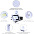 20W Plug in LED Motion Sensor Flood Light, PIR Induction Lamp for Outdoor Security, IP66 Rainproof Work Light
