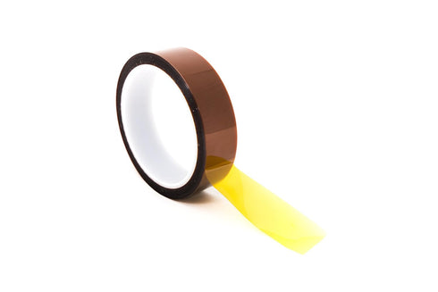 High-Temperature Polyimide Masking Tape, 1 Mil Thick, 1" x 36 Yards - UL Recognized