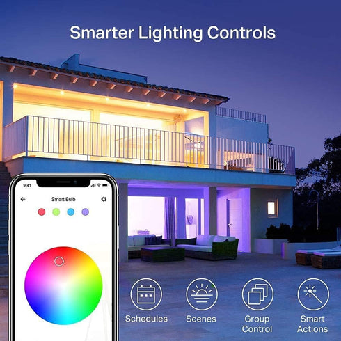 Bulbs, 1000 16M Dimmable Bulb, A19, 2.4GHz KL135 Kasa Smart Light Lumens High Brightness, Color Changing, Smart WiFi