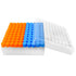 100Pcs Graduated 2ml Cryo Tubes, Plastic Small Vials with Screw Caps, Free from DNase, RNase, Human DNA