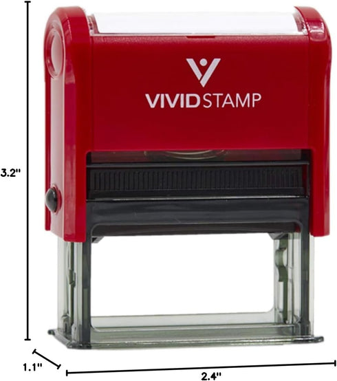 Homework Teacher Self Inking Rubber Stamp (Red Ink) - Medium