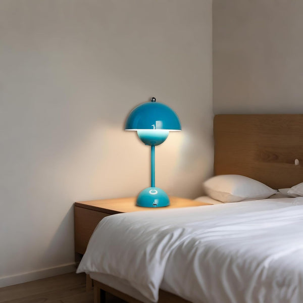 Generic Flowerpot Lamp, Modern Flower Bud 12" Cordless Touch Dimmable 2600mAh Rechargeable Desk