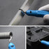 Deburring Blades Set of 10 Pcs BS1010, High Speed Steel Precision Edge Burr Removal Tool for Metal, Plastic