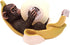 Monkey in a Banana Peel Tape Dispenser, Funny Animal Office Supplies, Unique Desk Accessory, 5.25 Inches